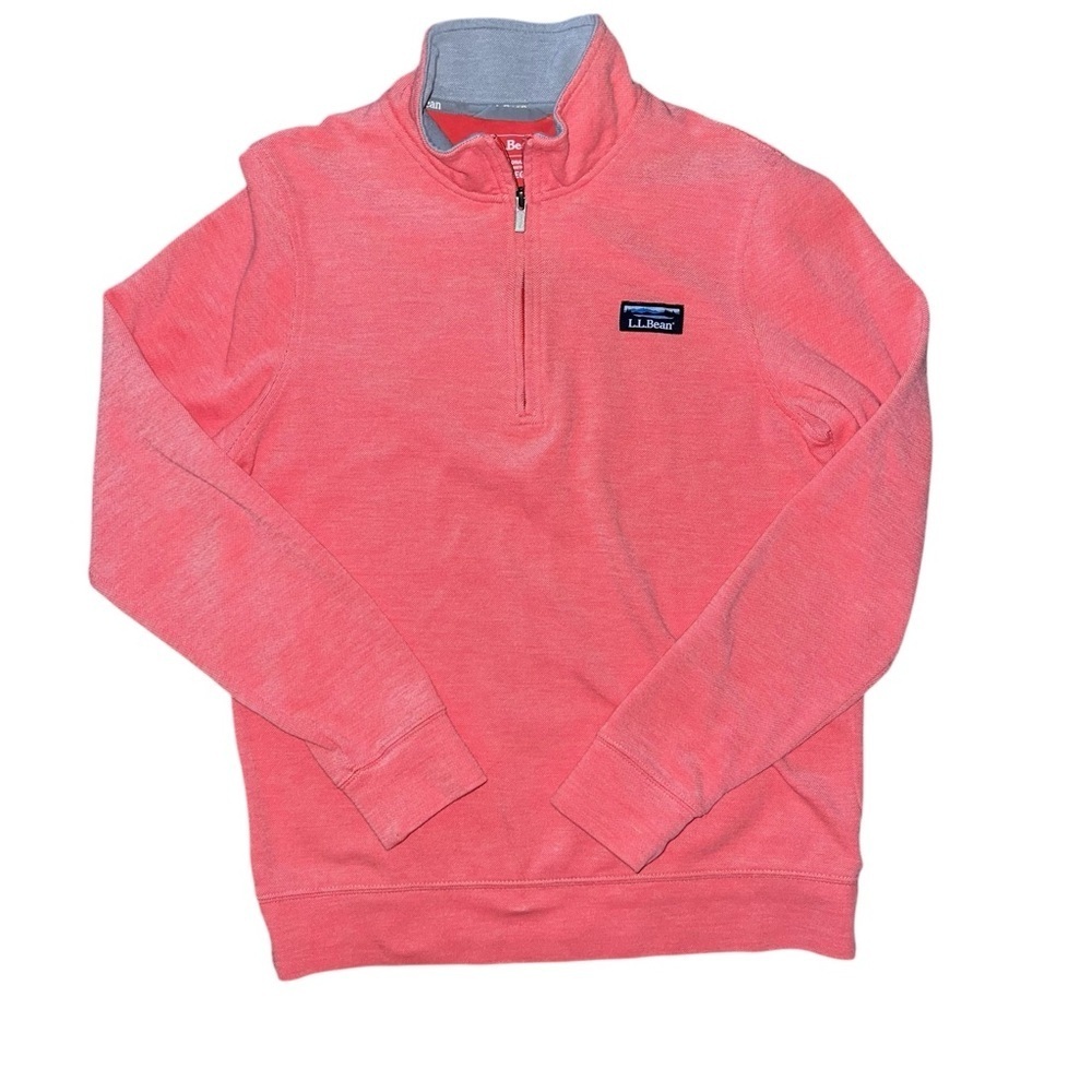 L.L.Bean casual fit 3/4 zip size small pull over unisex